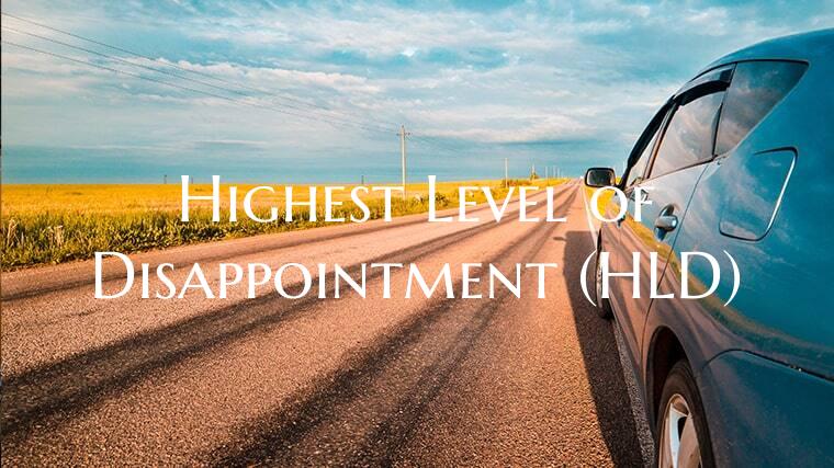 Highest Level of Disappointm...